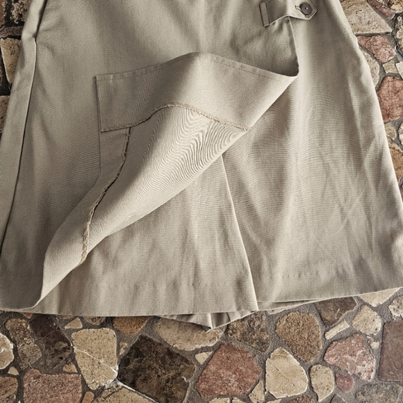 Dennis Uniforms Skort - Style 3521 J3 Junior, Light Tan Kahaki - Picture 6 of 13